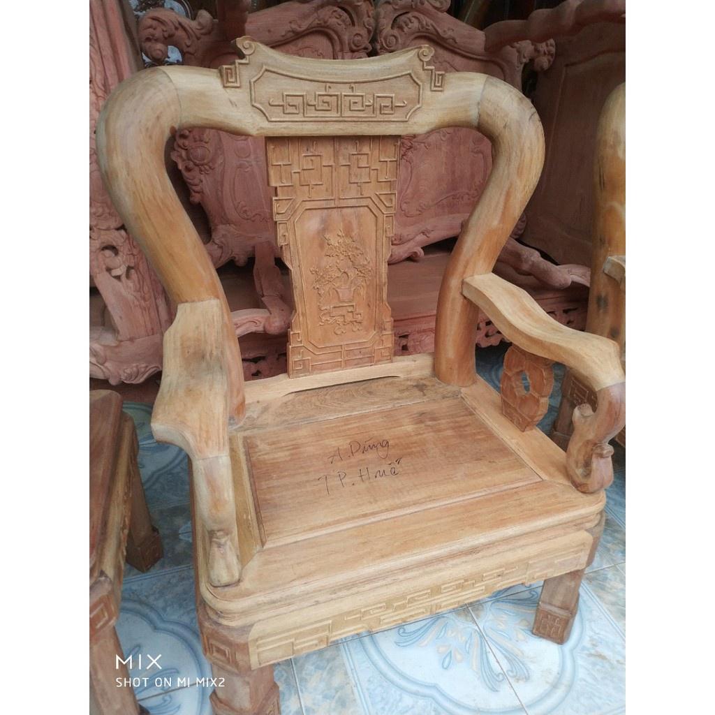 Bộ bàn ghế quốc triện gỗ gụ