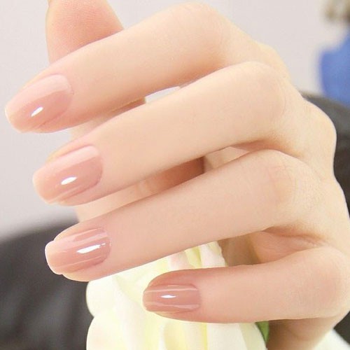 Sơn móng tay Aroma Nail Polish Hàn Quốc 12ml #21 sơn dưỡng tặng kèm móc khóa