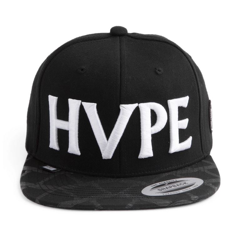 PREMI3R Mũ snapback Nón Hiphop LOGO màu đen Mũ lưỡi trai phong cách hàn quốc nón thương hiệu chính hãng