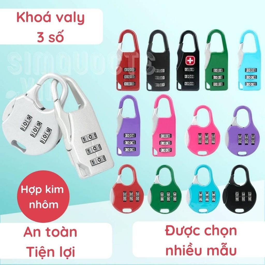 Ổ Khoá Mini 3 Chữ Số Đảm Bảo An Toàn Tiện Dụng