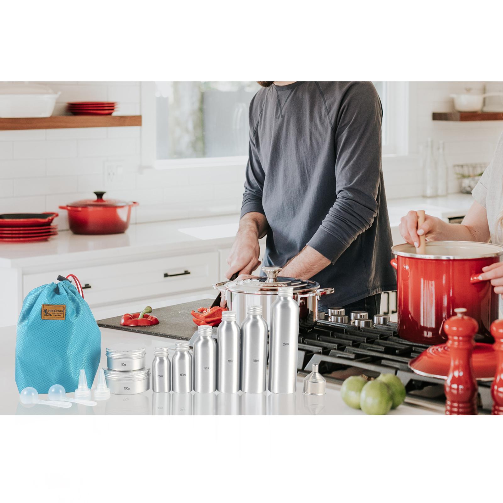 Outdoor Camping Tableware Seasoning Bottles for Hiking Camping