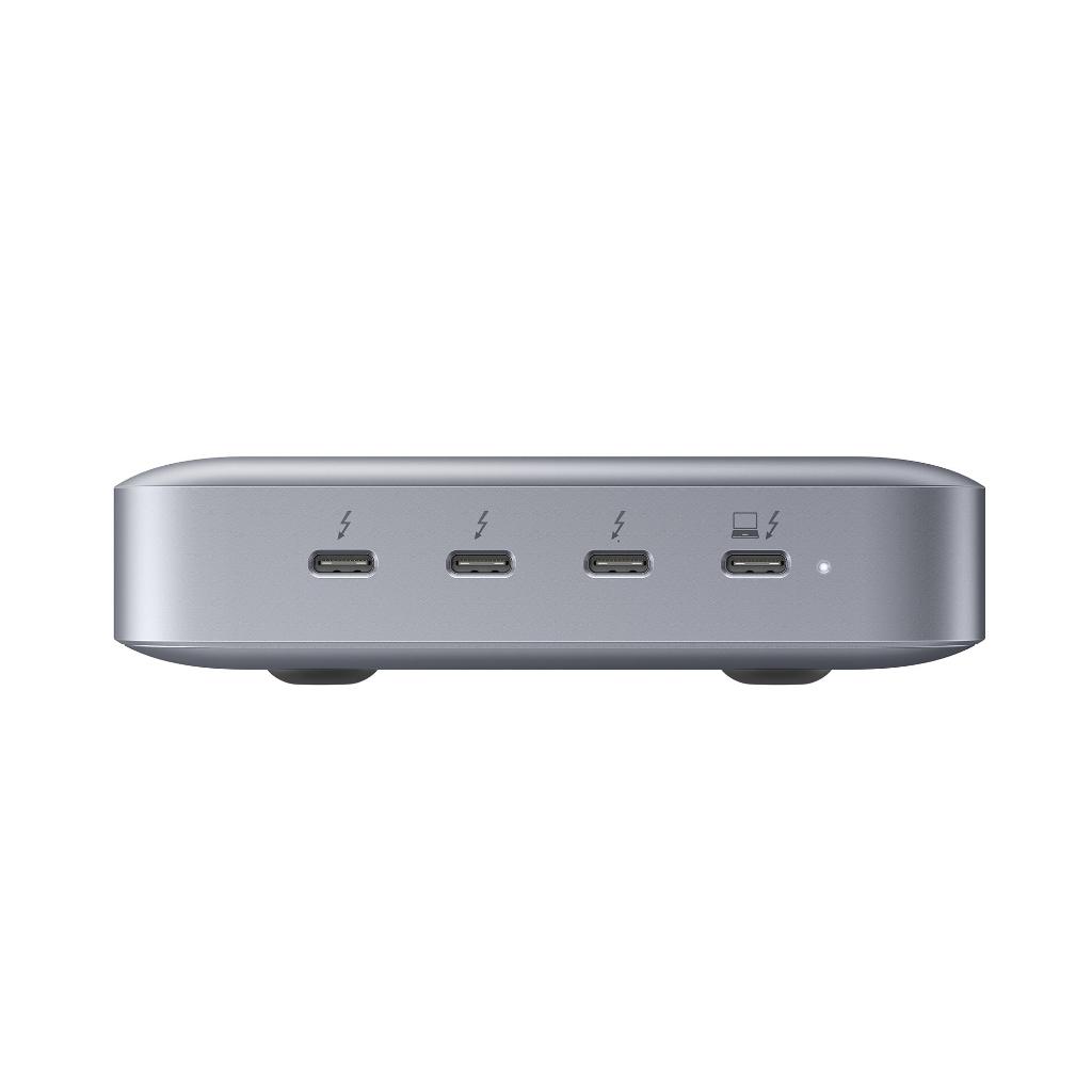 Hub kiêm luôn nguồn Hyper Thunderbolt 4 Power Hub with Integrated Gan Power Source – HDTB4PH, tốc độ truyền dữ liệu cao, hàng chính hãng