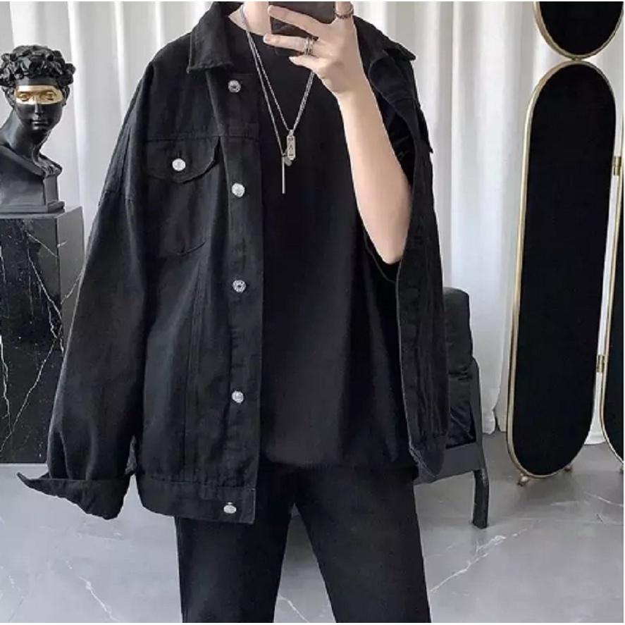 ÁO KHOÁC JEANS BÒ DENIM JACKET FASHION UNISEX