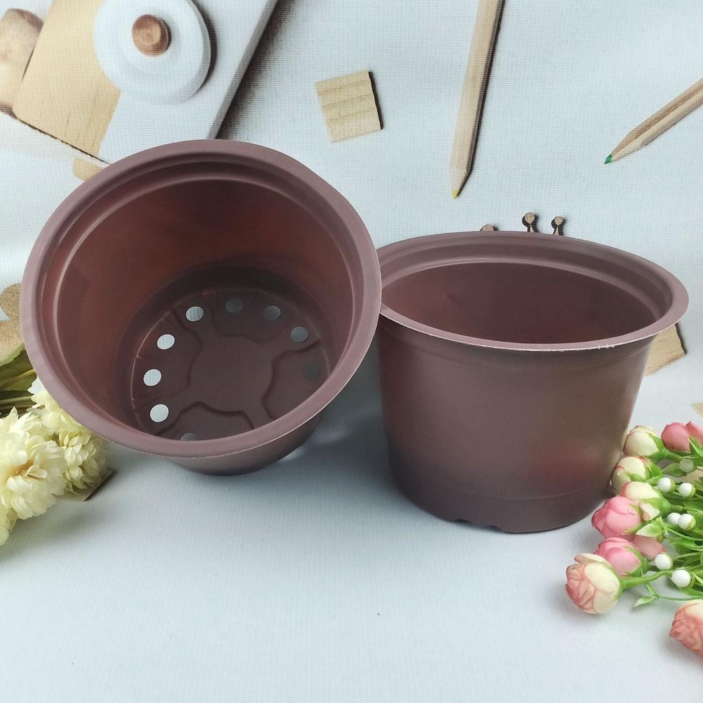 Combo 5 cái Chậu nhựa Mềm trồng cây 20x15cm