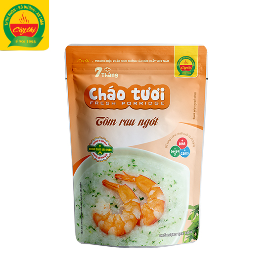 Cháo Tươi Tôm Rau Ngót Cây Thị