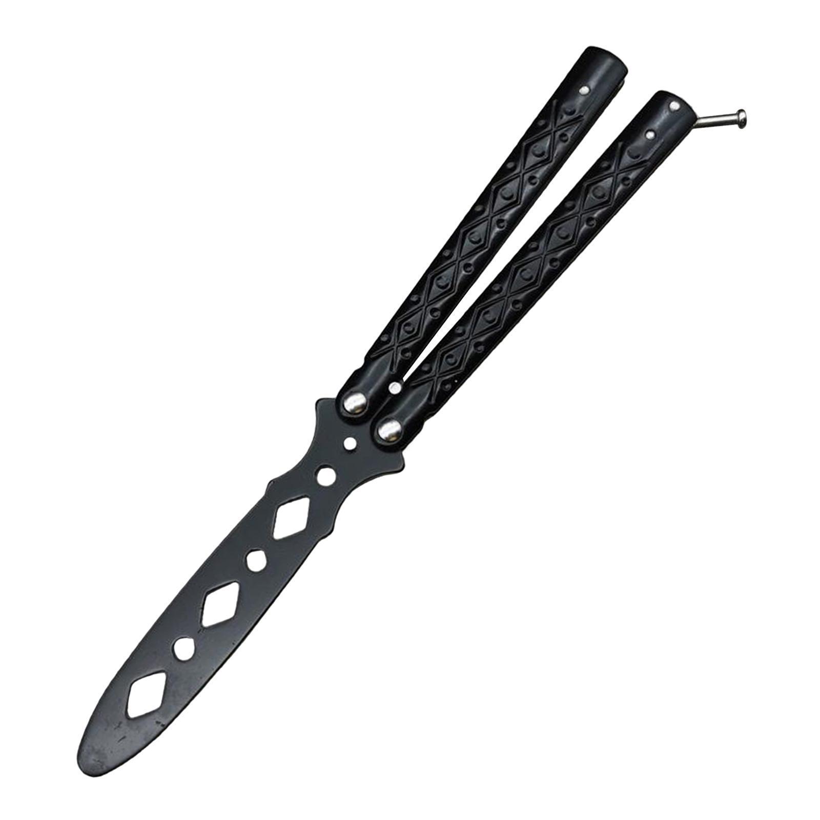 2pcs Butterfly Balisong Trainer Training Knife Tool for Outdoor