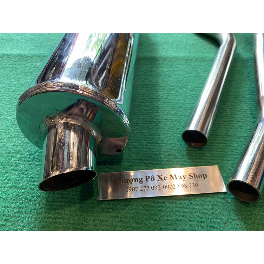 Pô RSX 100 móc đanh móc cam xăng dành cho xe máy