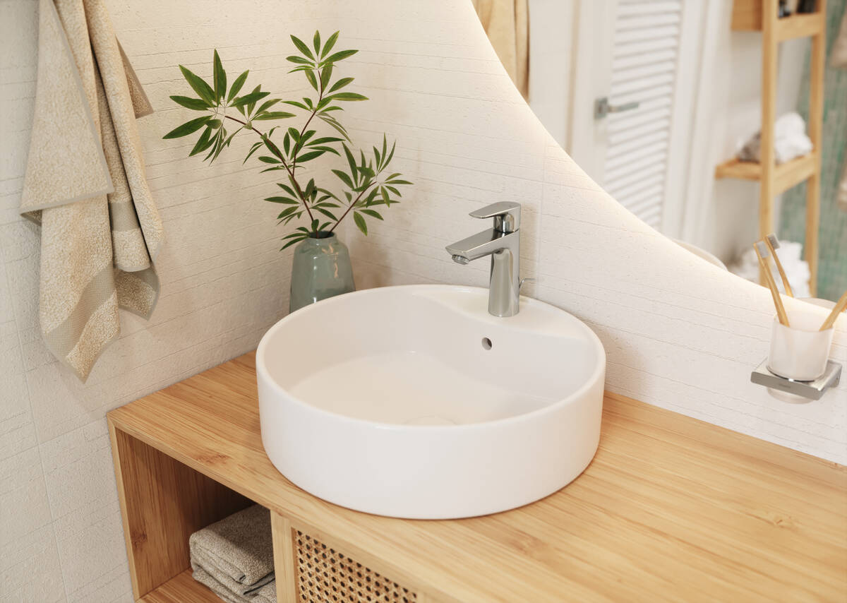 Vòi chậu nóng lạnh HANSGROHE Vernis Blend 100 71571 - Hàng chính hãng