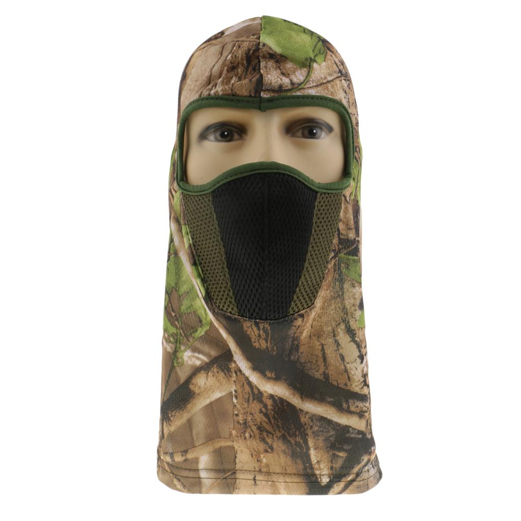 Nylon Camouflage Hunting Balaclava Face Mask Hood Full Face Motorcycle Mask