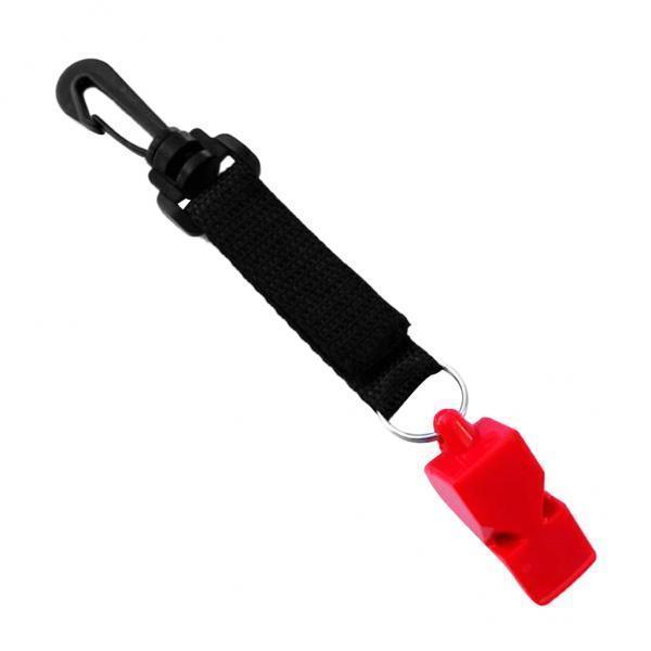 2-4pack Ultra-loud Emergency Scuba Dive Safety Whistle Outdoor Survival Gear Red