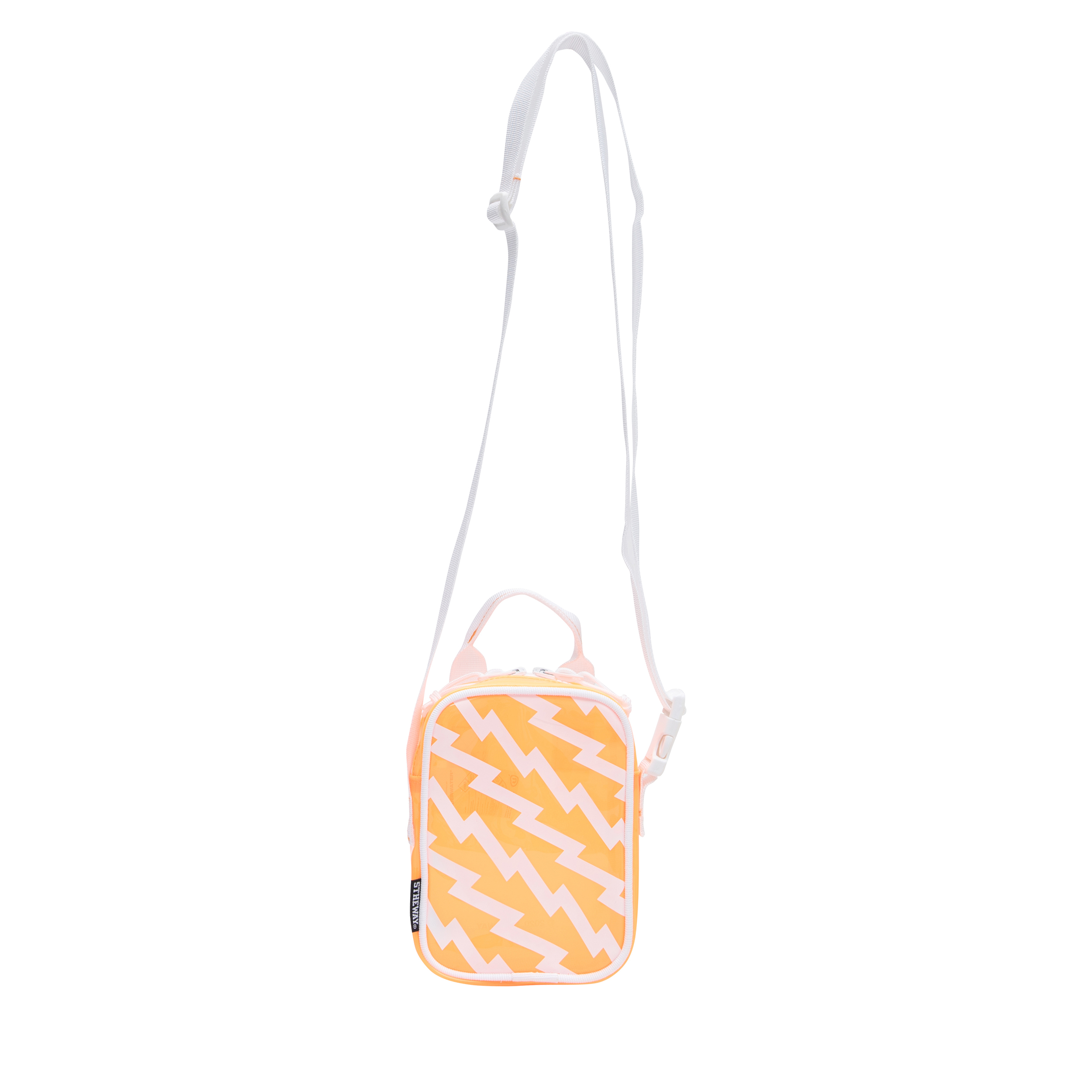 Túi Đeo Chéo 5THEWAY Nhựa Trong Suốt Cam aka 5THEWAY /plastic/ VERTICAL SHOULDER BAG in ORANGE