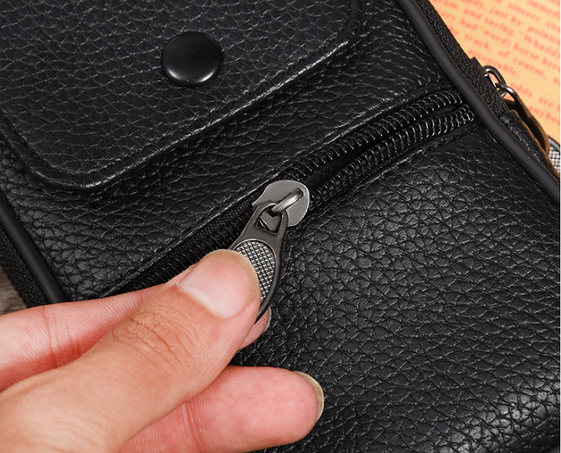 Bao Da Đeo Lưng dành cho iphone 11 Modern Dáng Đứng Da Bò