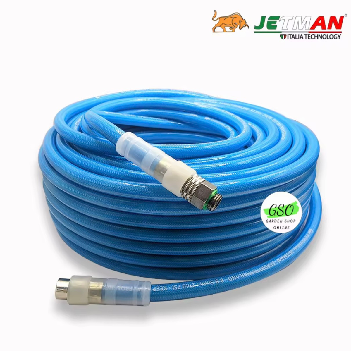 Dây phun áp lực cá sấu hiệu JETMAN - bền bỉ - chất lượng cao- dùng phun thuốc, xịt rửa xe kích cỡ 8.5MM