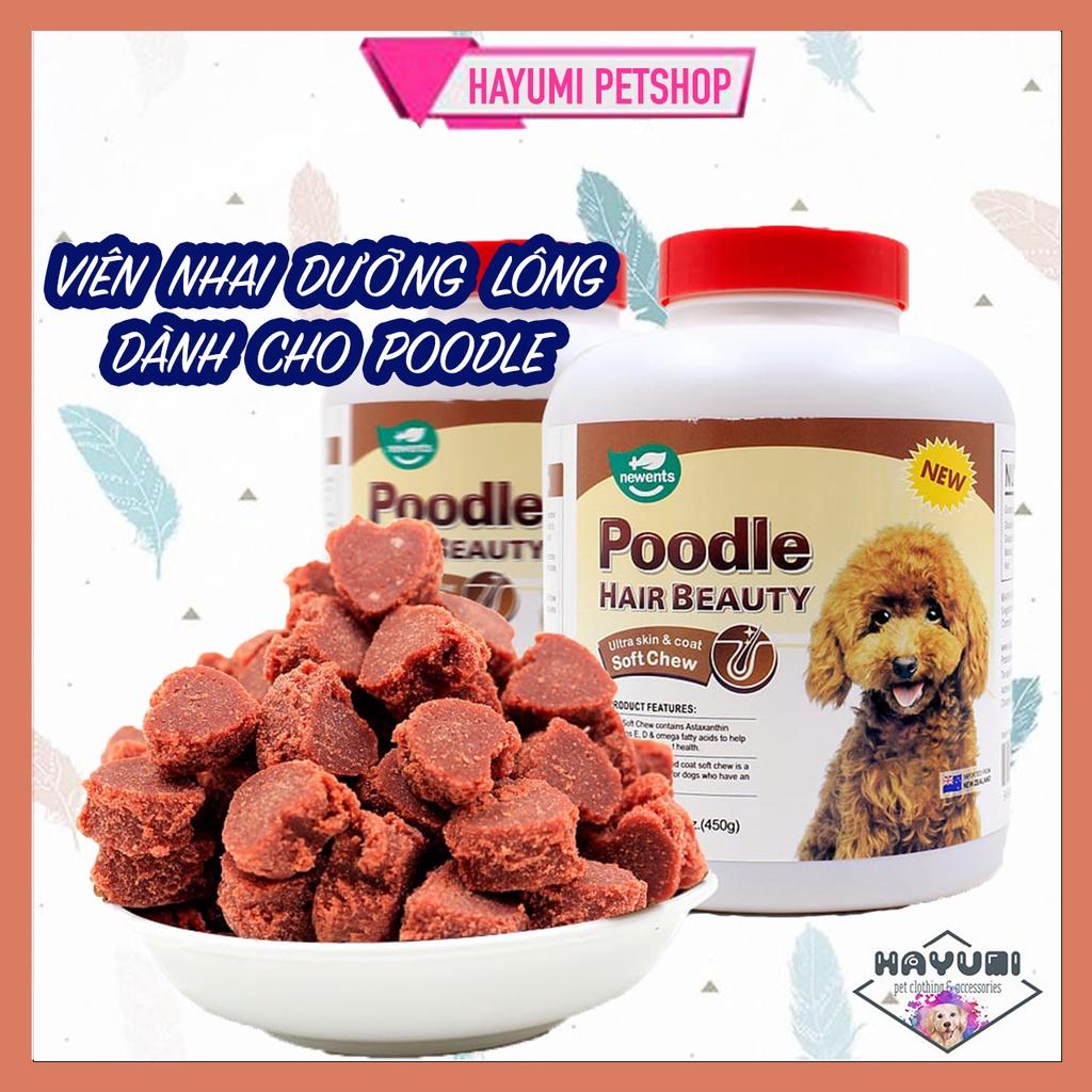 VIÊN NHAI DƯỠNG LÔNG CHO POODLE