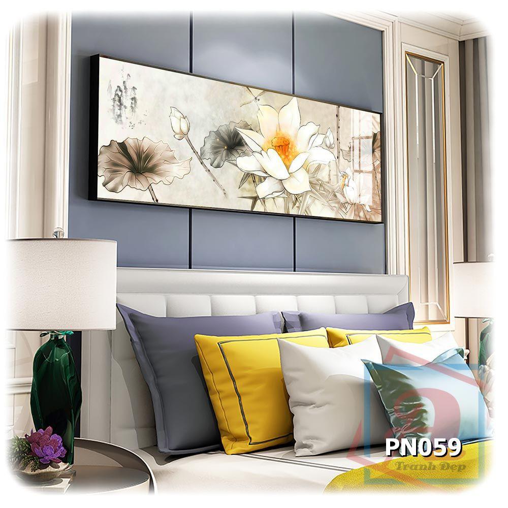 Tranh canvas khổ lớn trang trí phòng ngủ - PN059