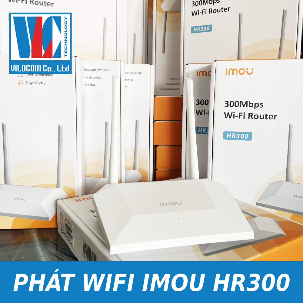 (Hàng chính hãng)Router wifi Imou HR300 chuẩn N 300Mbps