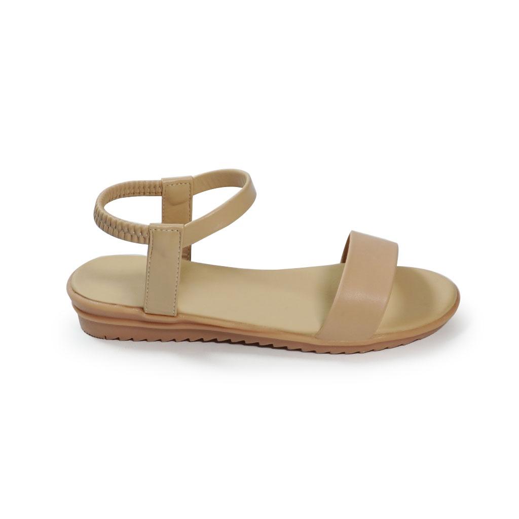 Sandal xẹp nữ quai ngang mã SD1F185