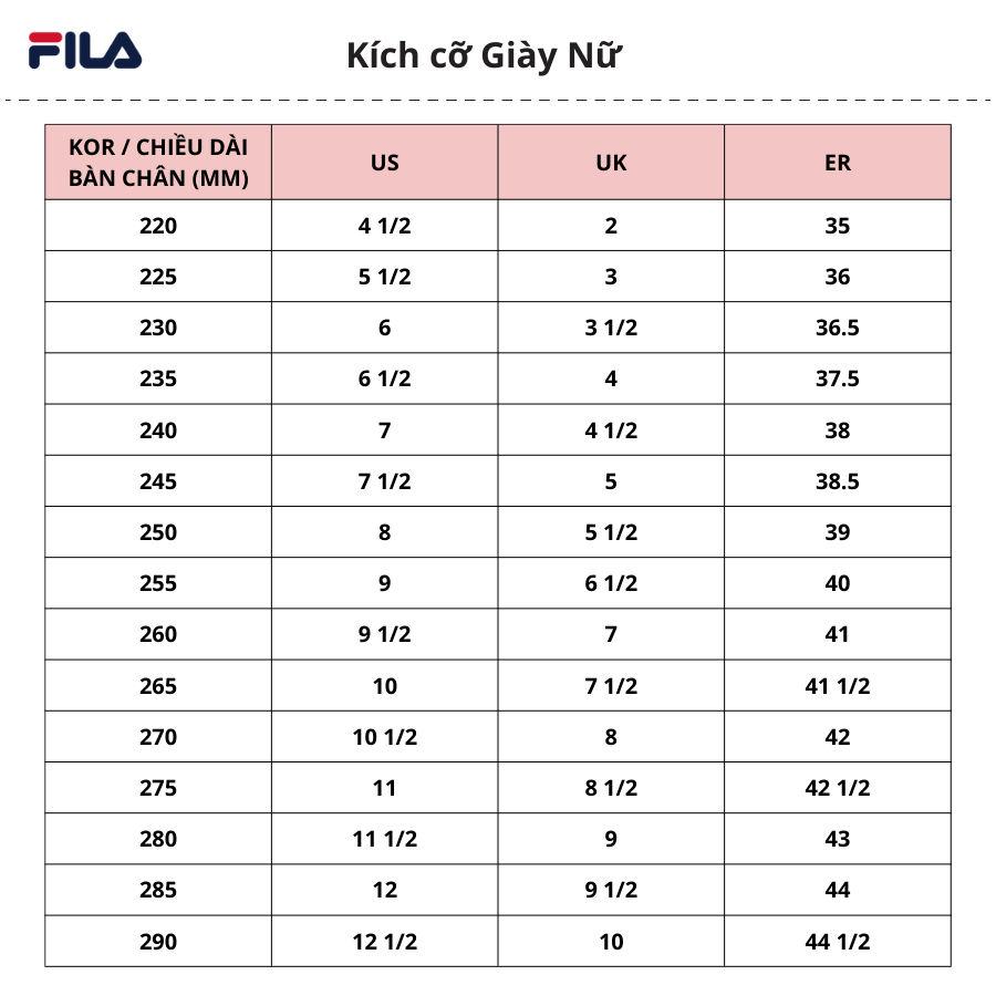 Giày sneaker nữ Fila Electrove 2 - 5RM02344-723