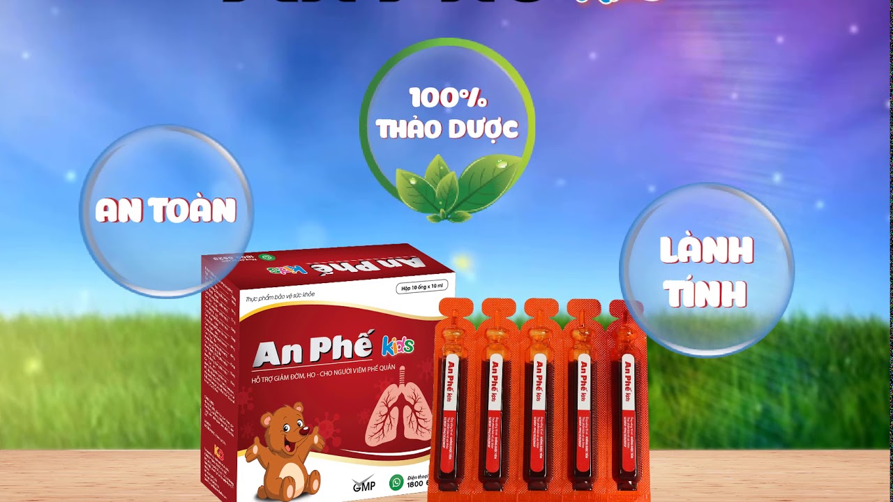 Combo Mua 6 Hộp Tặng 1 Hộp An Phế Kids - Hỗ Trợ Bổ Phế, Giảm Ho Đờm &amp; Đau Rát họng