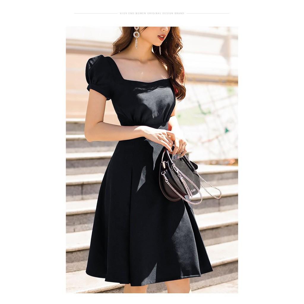ĐẦM XÒE CỔ VUÔNG SIÊU XINH