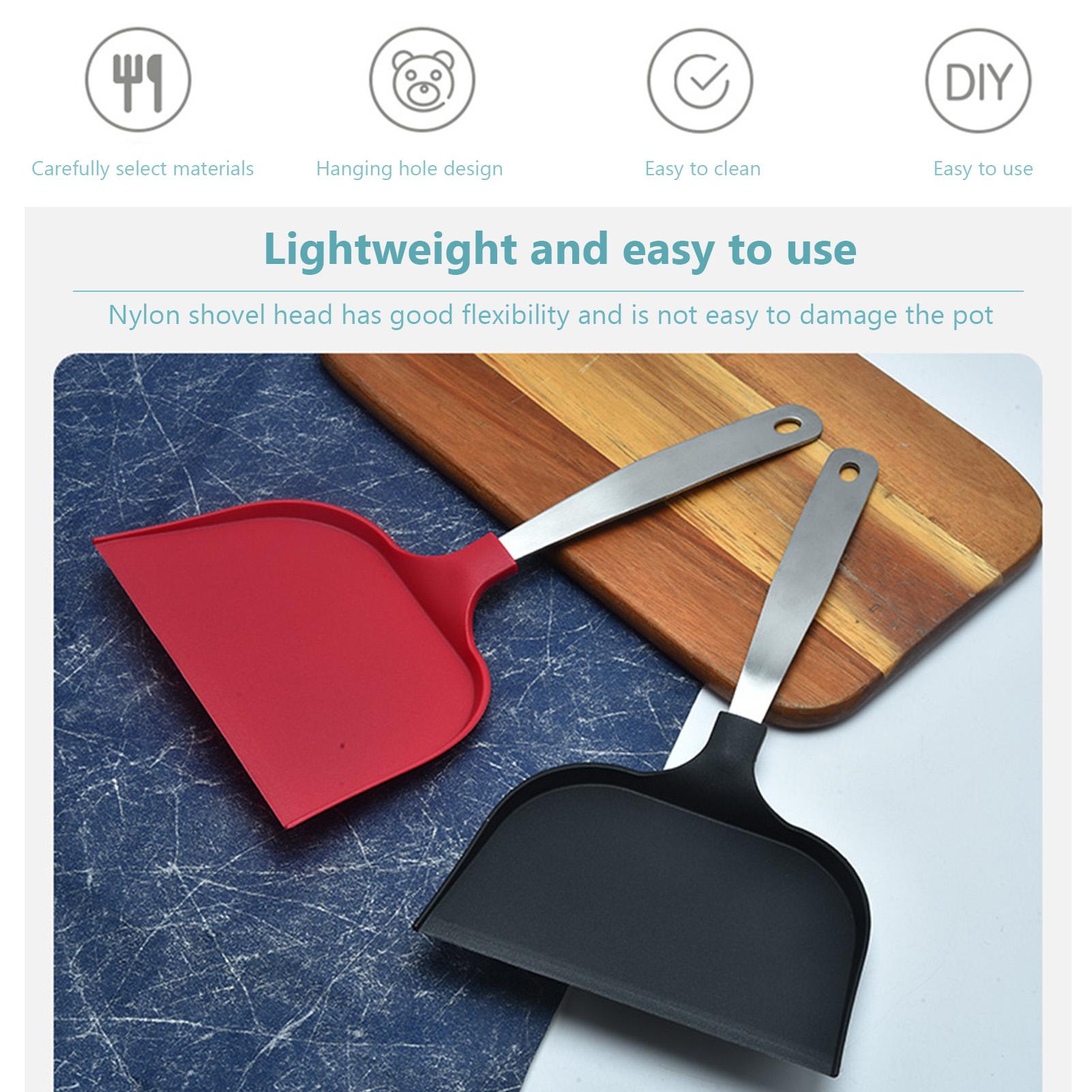Pancakes Shovel Food Grade Nylon Flexible Non-Stick For Cooking Omelette Burger Crepes