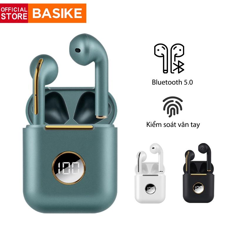 Tai nghe Bluetooth BASIKE TW11 TWS Không Dây 5.0 - Hàng Nhập Khẩu