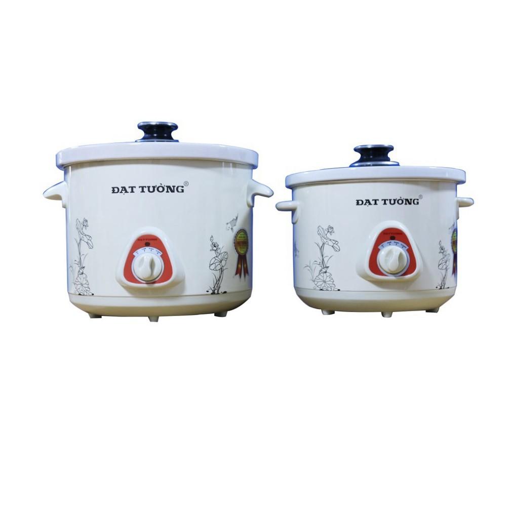 Nồi Nấu Chậm, Nồi Kho Cá Đa Năng, Hầm Gà Nguyên Con, Nồi Nấu Cháo Cao Cấp, Slow Cooker Đạt Tường