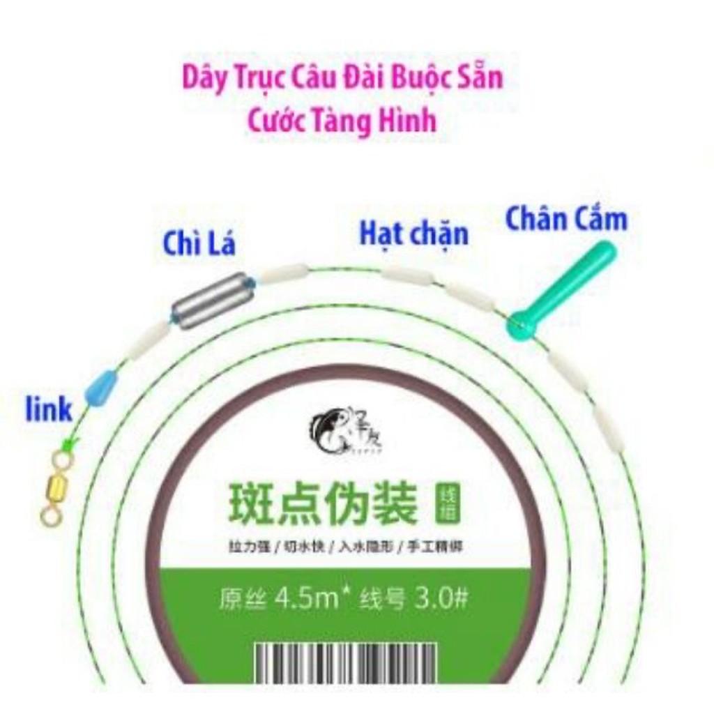 Trục thẻo cước câu đài