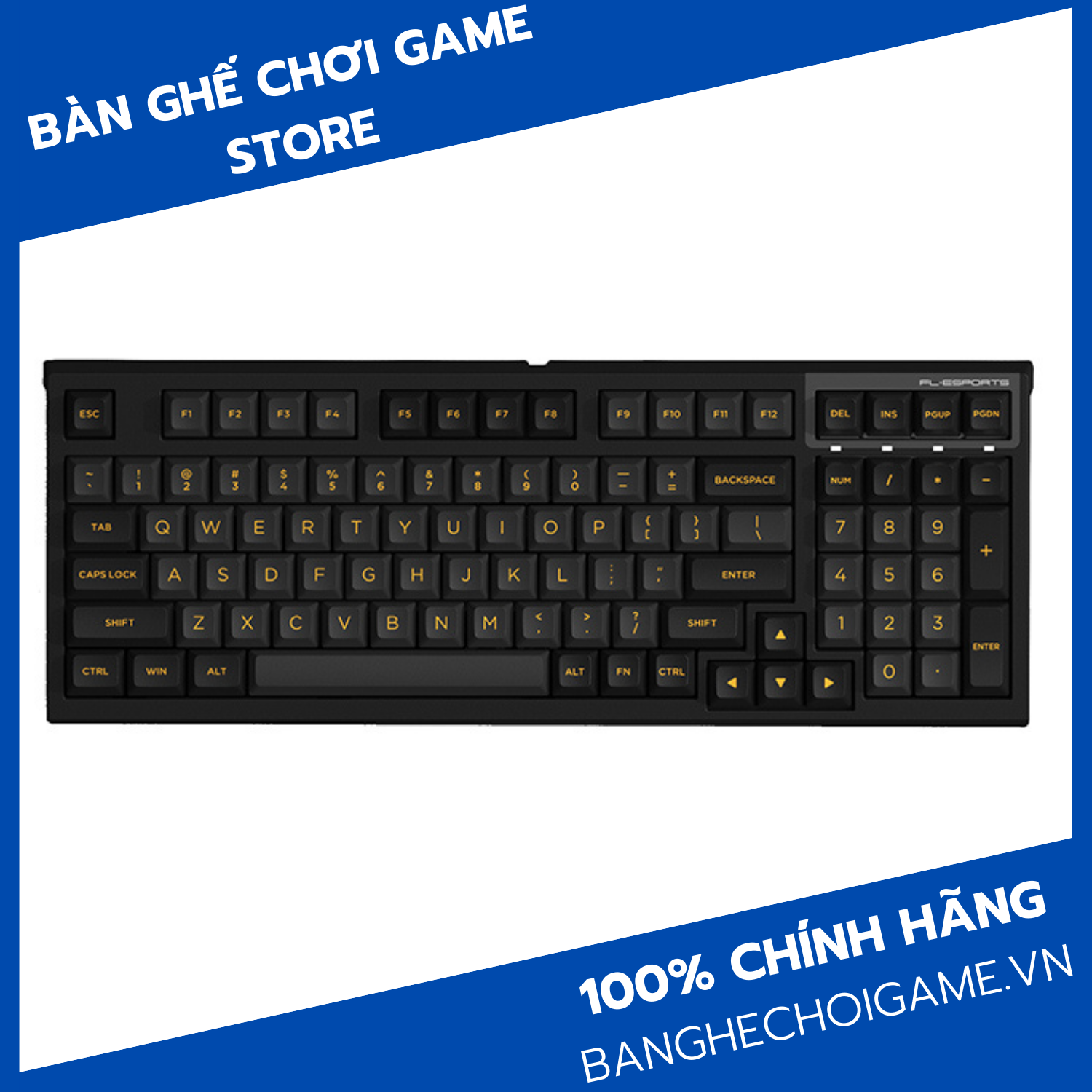 Bàn phím cơ không dây FL-Esport FL980CPM Polar Night Kailhbox Switch - Hàng chính hãng