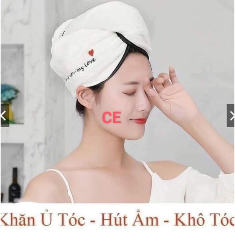 Khăn Quấn Khô Tóc- Khăn Ủ Tóc Nhanh Khô Siêu Thấm Hút USA_STOREHN