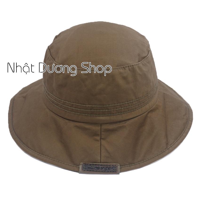 Nón tai bèo xịn vành rộng 7 cm với mặt da 7 caps - Chất liệu Cotton cao cấp thoáng mát và sành điệu