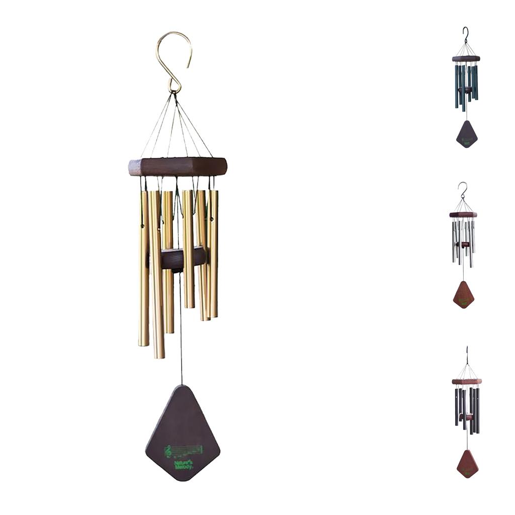 Metal Bells Wind Chime Outdoor Garden Hanging Ornament