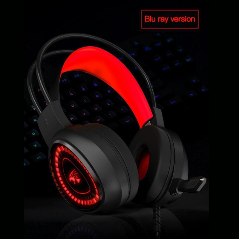 Nghề Nghiệp Chơi Game Với Bass Sâu Trò Chơi Tai Nghe Có Micro Cho Máy Tính Game Thủ 7.1 Cổng USB Tai Nghe