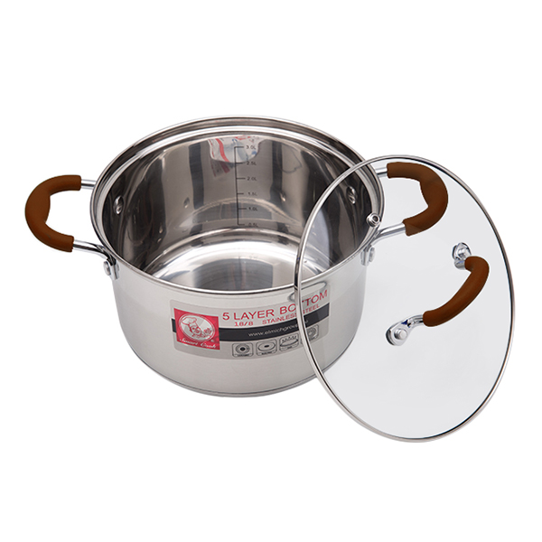 Bộ Nồi Inox Smartcook 3 Chiếc Cỡ 16, 20, 24cm SM3332