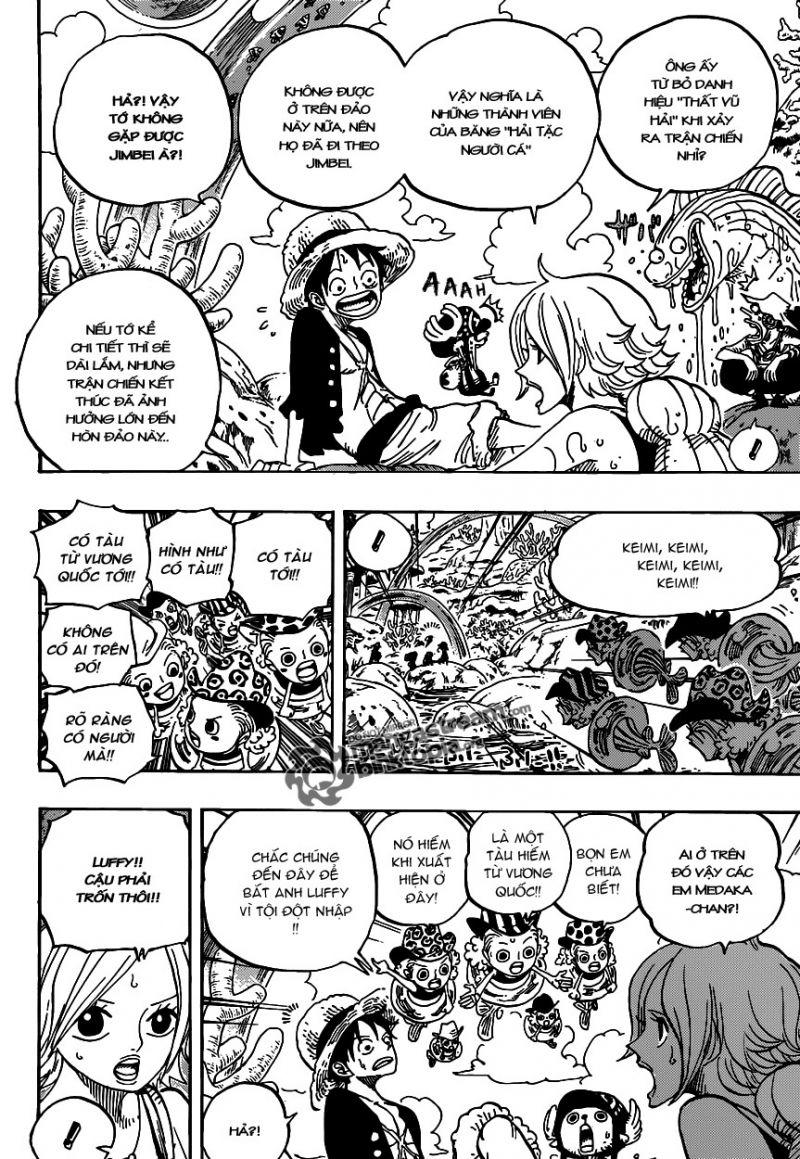đảo hải tặc - one piece chapter 609 6