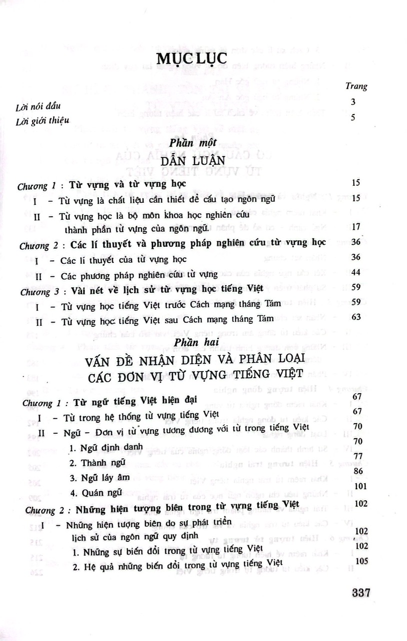 Từ Vựng Học Tiếng Việt
