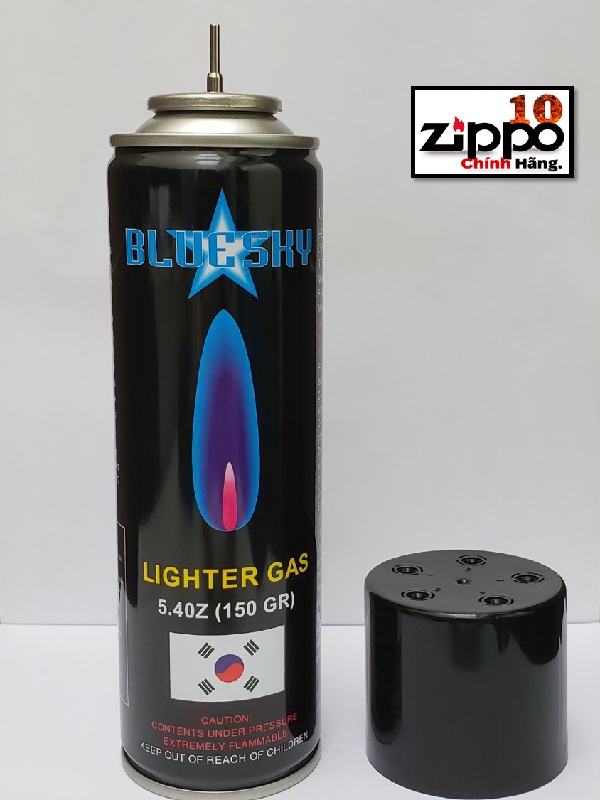 Bình Gas Bơm Bật Lửa BlueSky