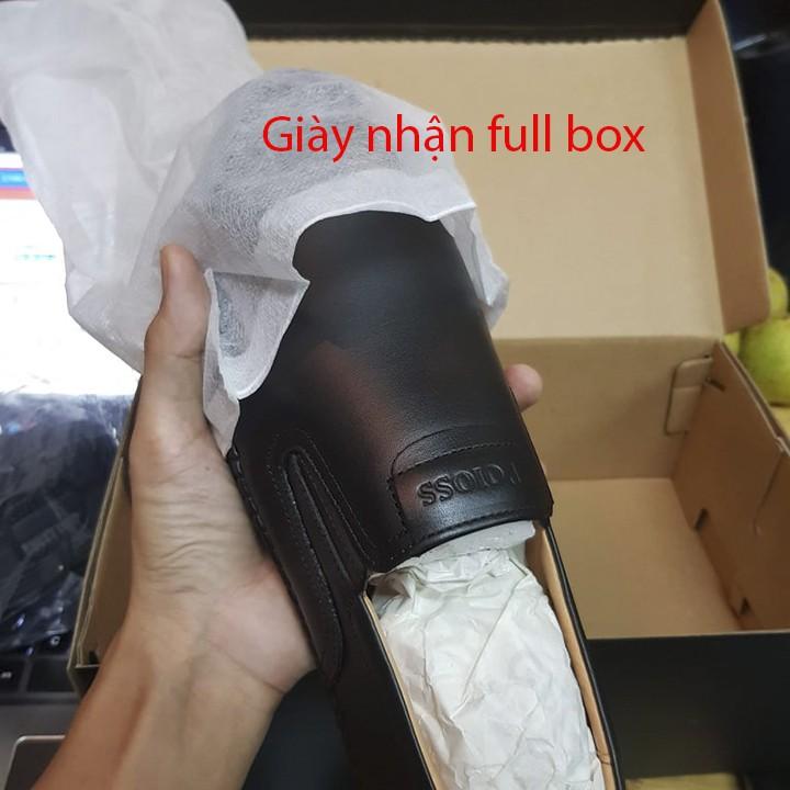 Giày Lười Da Nam Đế Khâu Da Thật Mã SL01