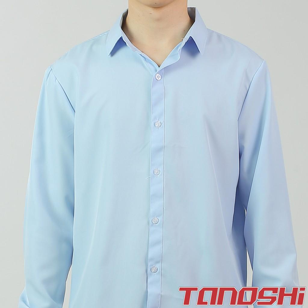 Áo sơ mi nam dài tay Tanoshi dáng ôm
