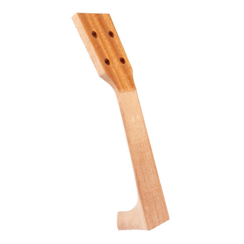 DIY Ukulele Neck Unfinished for 21inch Soprano Ukulele Hawaii Guitar Parts