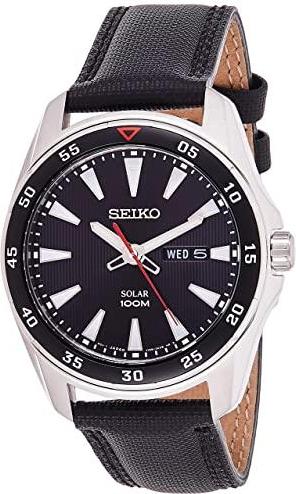 Đồng hồ nam dây da Seiko SNE393P2