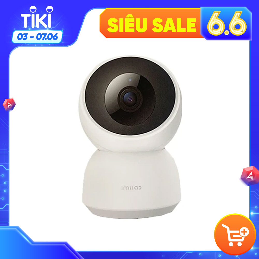 Camera Xiaomi 360 Imilab Home Security Chất Lượng Cao 1296x2304, Đàm Thoại 2 Chiều, Chế Độ Hồng Ngoài Ban Đêm, Chế Độ Chống Trộm - Hàng chính hãng