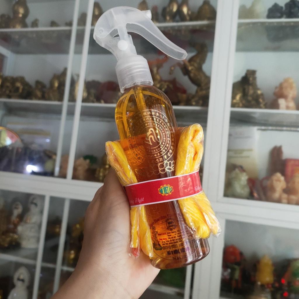 Nước tắm Phật,lau Tượng,tẩy uế NGŨ VỊ bàn thờ dạng XỊTcao cấp-SIÊU Tiện lợi,Tiết kiệm