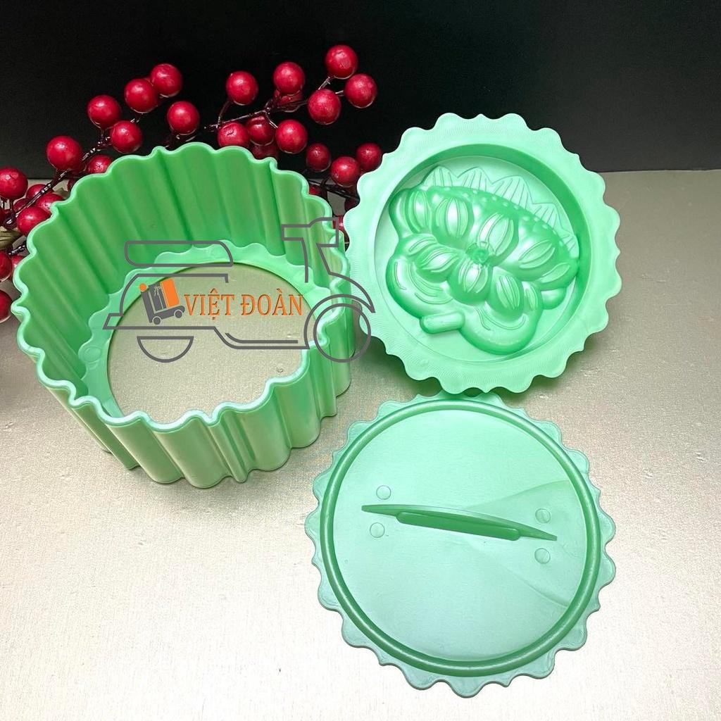 Khuôn TRÒN Nhấn Xôi Hình Hoa Hồng, SEN 3D SIÊU SẮC NÉT - Nhiều SIZE dùng nhấn ấn tạo hình sắc nét.
