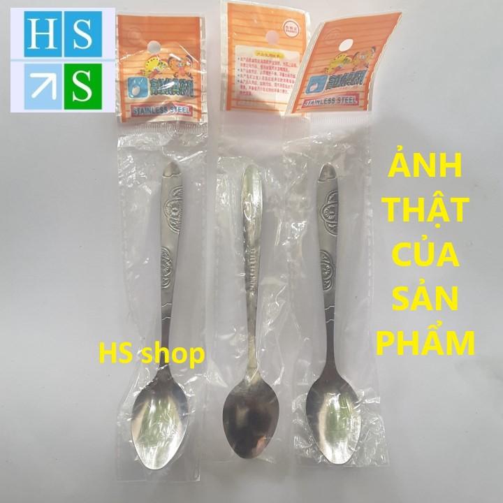 ( Bán sỉ ) Combo 05 Thìa cà phê inox , Muỗng inox ( Dài 13cm ) Bền, đẹp, cứng cáp KHÔNG GỈ SÉT - HS Shop Đà Nẵng