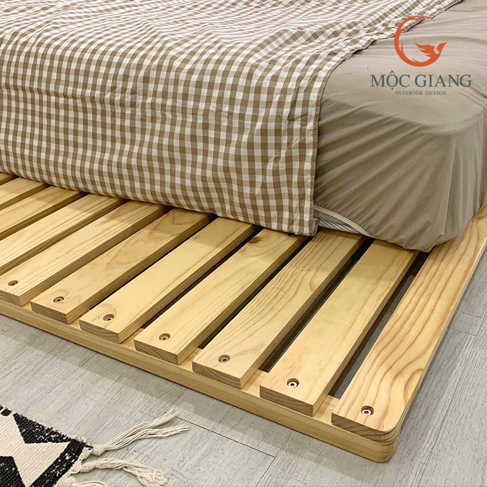 Giường Pallet Gỗ Thông - Giường Ngủ Pallet Cao Cấp Nội Thất Mộc Giang