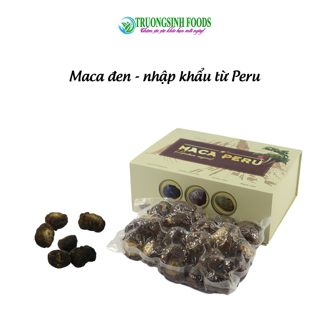 Hộp Sâm Củ Maca Peru Đen - Lepidium Meyenii 