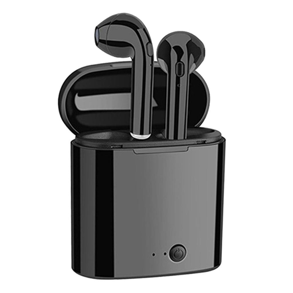 Black Wireless Bluetooth Headset Headphone Universal