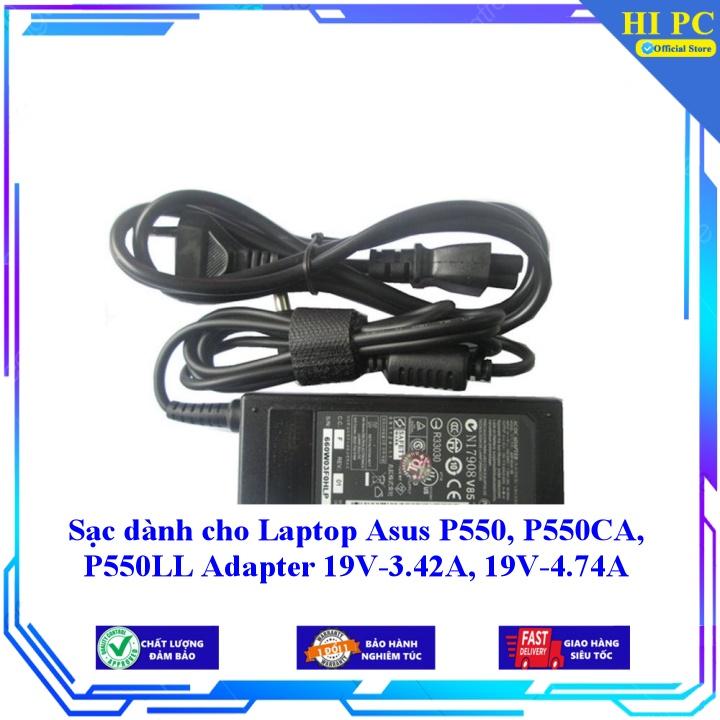 Sạc dành cho Laptop Asus P550 P550CA P550LL Adapter 19V-3.42A 19V-4.74A - Hàng Nhập khẩu