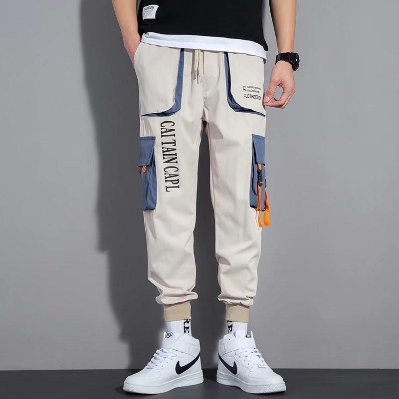 Quần jogger nam túi hộp K116 CAITAINCAPL chất kaki mềm mịn, phong cách đường phố